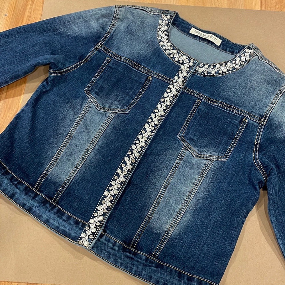 Embellished Jean Jacket